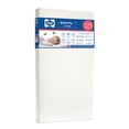 thumbnail image 1 of Sealy Butterfly 2-Stage Breathable Foam Crib Mattress and Toddler Mattress, White, 1 of 15