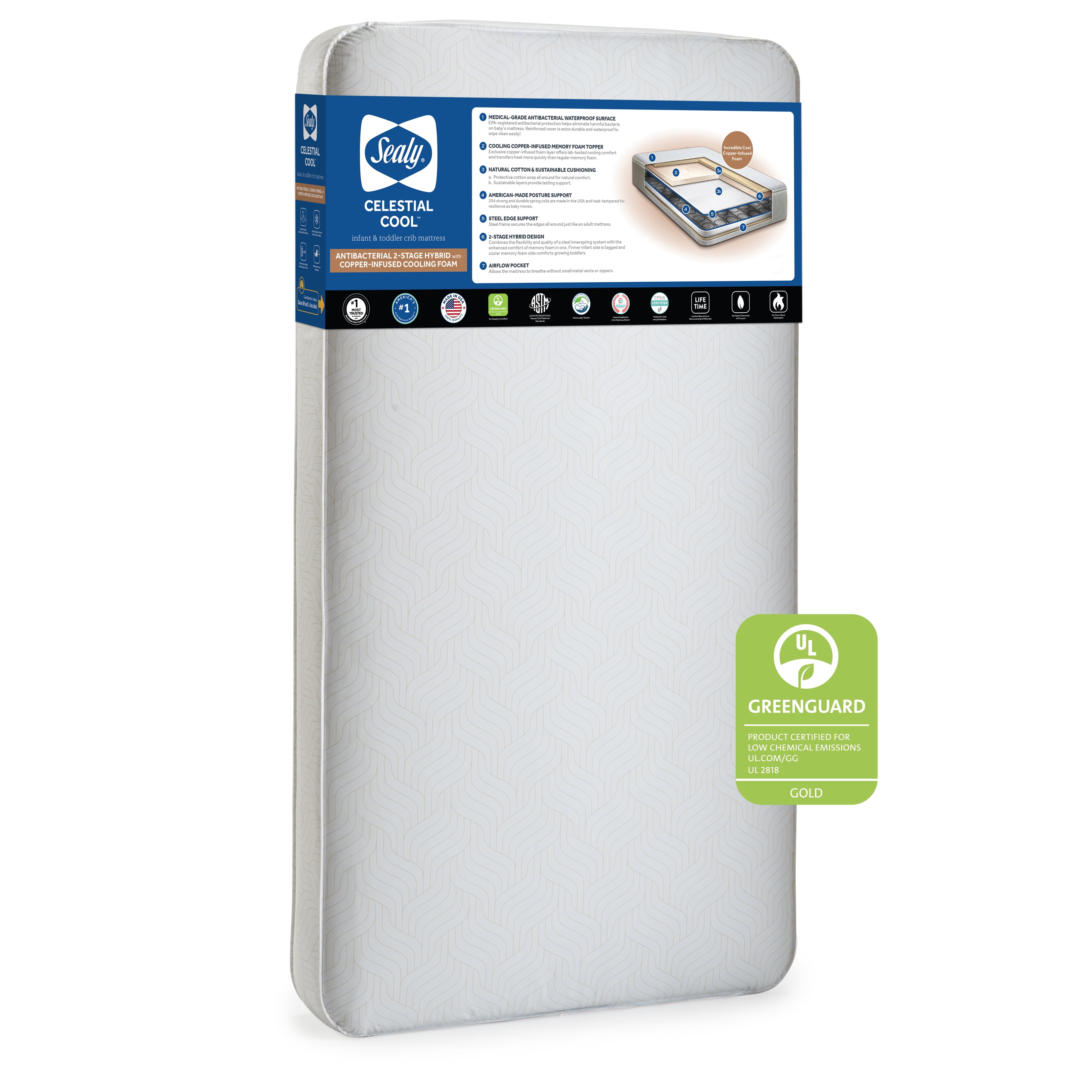 Cooling crib mattress sale