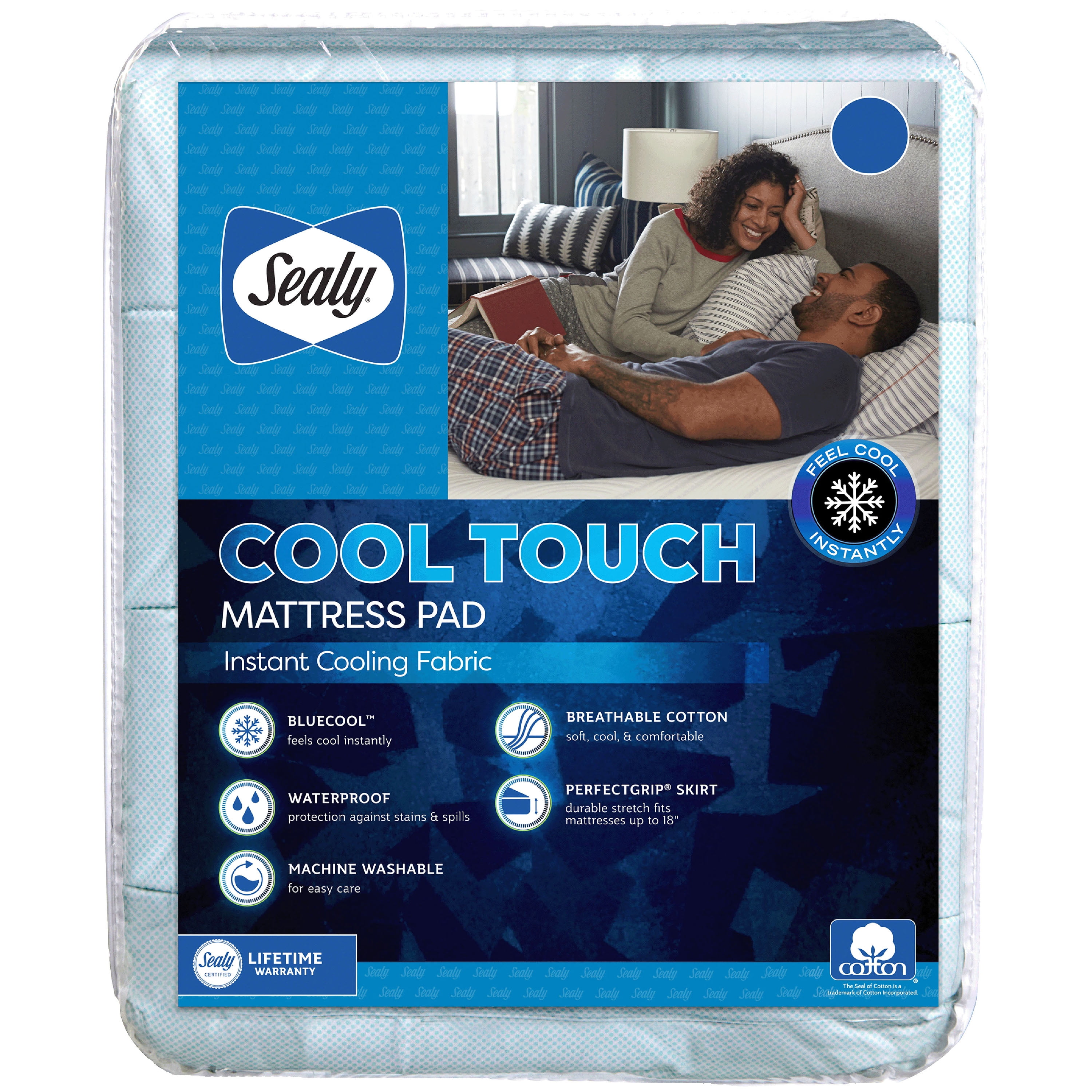Cool touch mattress pad deals