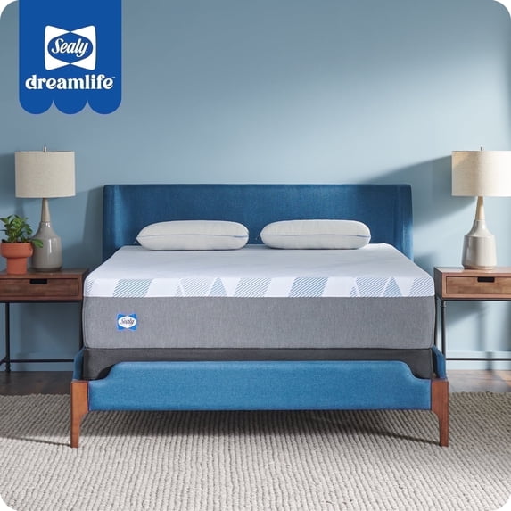 Sealy Dreamlife 12” Twin Hybrid Mattress-in-a-Box, Adult