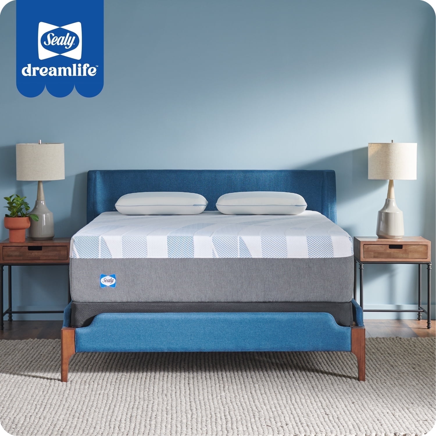 Sealy Dreamlife 14" Queen Gel Memory Foam Hybrid Mattress