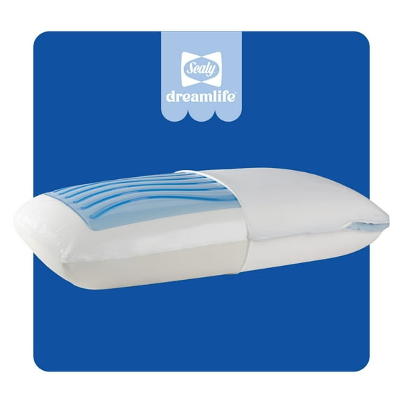 Sealy Dreamlife Memory Foam Gel Standard Bed Pillow