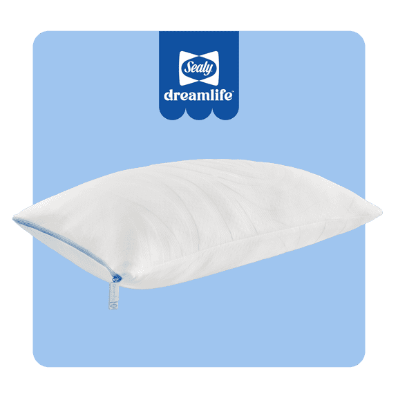 Sealy Dreamlife Shredded Foam Pillow, Standard, Adult