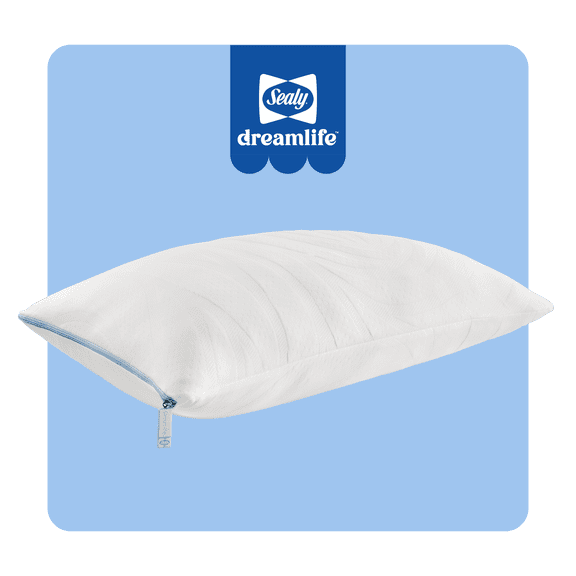 Sealy Dreamlife Shredded Foam Pillow, Standard, Adult