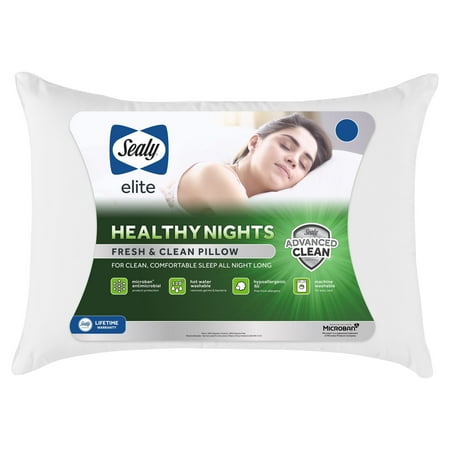 Sealy Healthy Nights Pillow, Standard/Queen