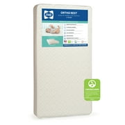 Sealy Ortho Rest Premium 2-Stage 150 Coil Baby Crib Mattress/Toddler Mattress, Gray
