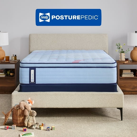 Sealy Posturepedic Dudley 14" Soft Pillowtop Innerspring Mattress - King