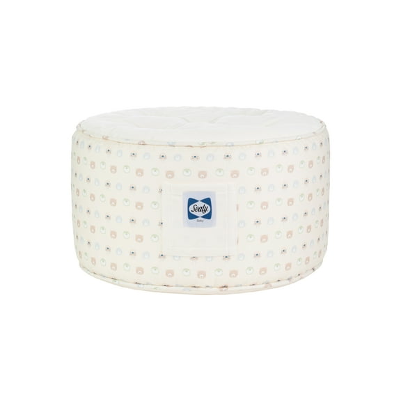 Sealy Pouf - Beige Animal Faces