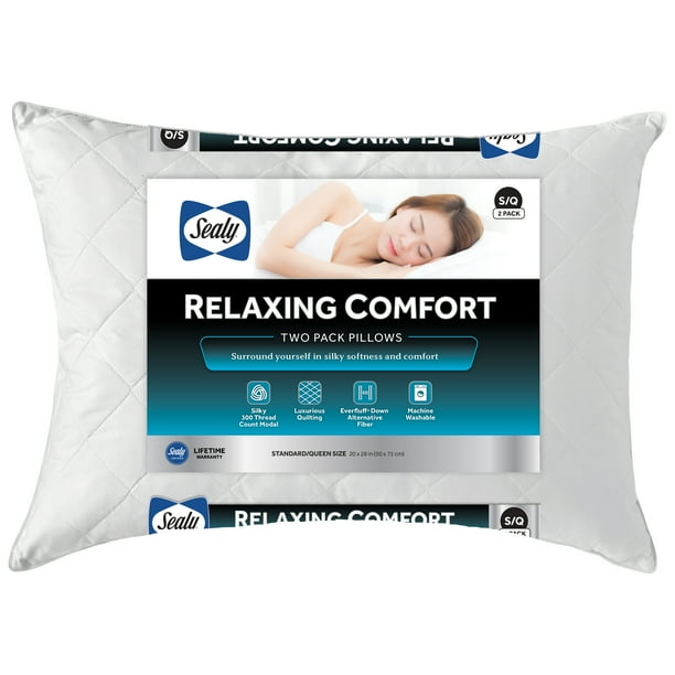 Sealy Silver Series Relaxing Comfort Pillow - Walmart.com