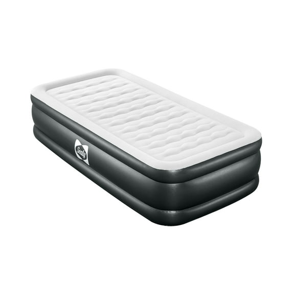 Open Box Sealy Tritech 18" Inflatable Mattress Twin Airbed w/ Built-In Pump
