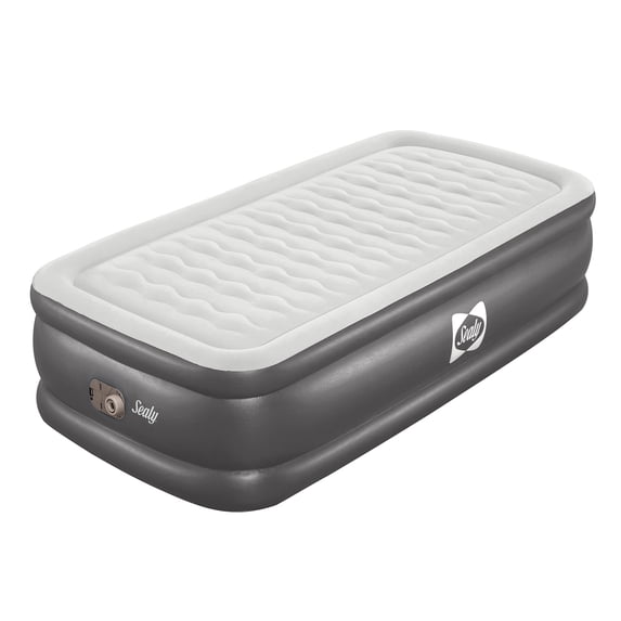 Sealy Tritech 20" Air Mattress Inflatable Bed Twin with Built-In AC Pump