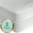 Sealy Waterproof Crib and Toddler Mattress Pads 2 Count Value