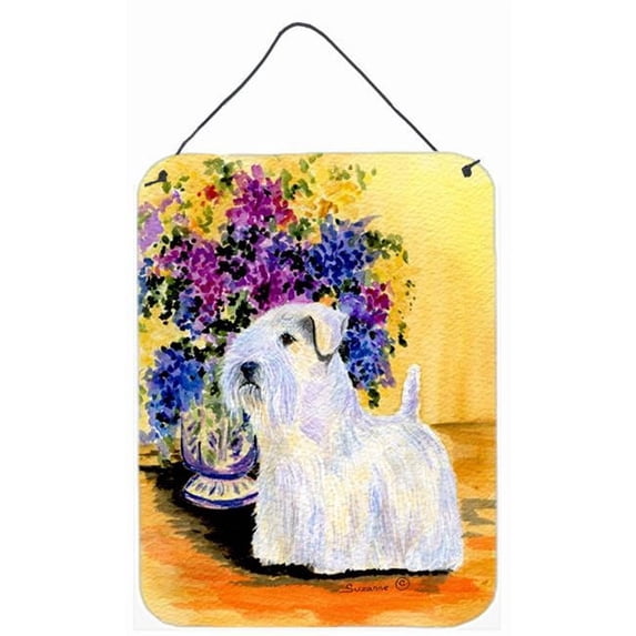 Sealyham Terrier Aluminium Metal Wall Or Door Hanging Prints