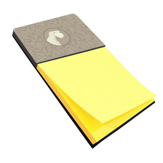 Sealyham Terrier In the Kitchen Sticky Note Holder