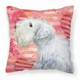 thumbnail image 1 of Sealyham Terrier Love Fabric Decorative Pillow, 1 of 1