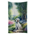 thumbnail image 1 of Sealyham Terrier Spring Path Kitchen Towel, 1 of 5