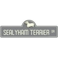 thumbnail image 1 of Sealyham Terrier Street Sign | Indoor/Outdoor | Dog Lover Funny Home Décor for Garages, Living Rooms, Bedroom, Offices | SignMission personalized gift | 24" Wide, 1 of 5