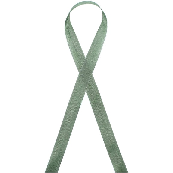 Seam Binding Rayon Ribbon 1/2-Inch x 100 Yards (087 - Metal Green)