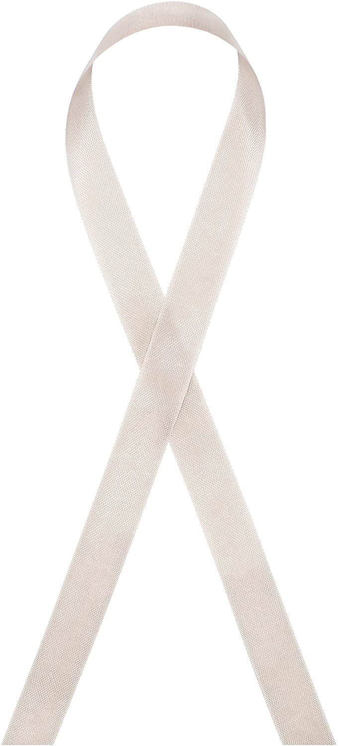 Reising Ribbon Seam Binding Rayon Ribbon 1/2-Inch x 100 Yards (146 - Mushroom ...