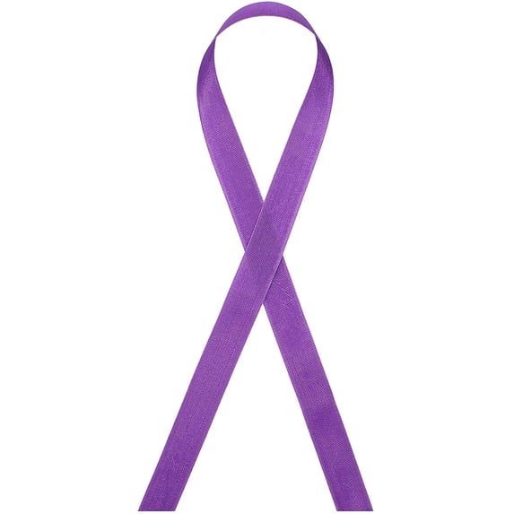 Seam Binding Rayon Ribbon 1/2-Inch x 100 Yards (198 - Purple)