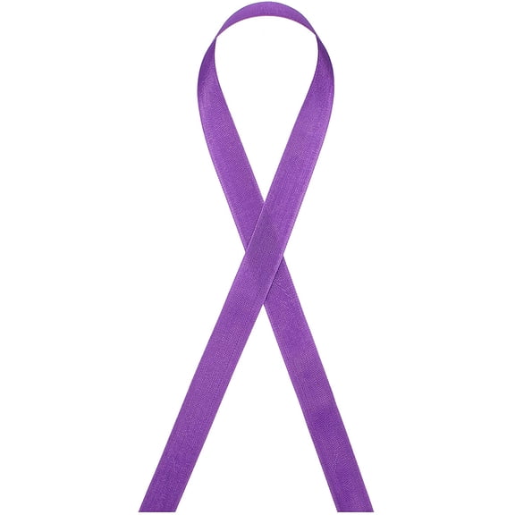 Seam Binding Rayon Ribbon 1/2-Inch x 100 Yards (198 - Purple)