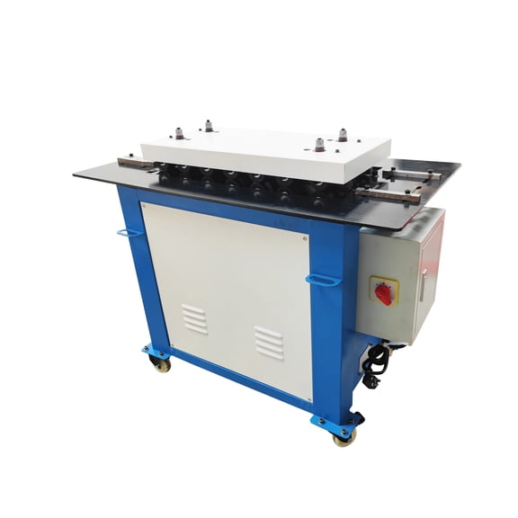 Seam Lock Roll Forming Machine 0.5-1.2mm Iron/Galvanized Electric Sheet Metal Seamer Seam Lock Forming Machine 220V