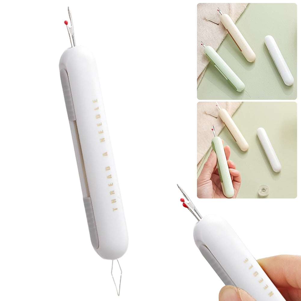 Seam Ripper Needle Threader Seam Ripper 2 in 1 for Sewing Clothes ...