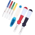 thumbnail image 1 of Seam Ripper, Rust‑proof Comfortable Sewing Seam Ripper Tool Quality Rubber Material with Rubber Handle for Sewing, 1 of 5