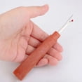 thumbnail image 1 of Seam Ripper Stitch Remover, Ergonomic Curved Blade Sewing Tool with Transparent Plastic Handle for Fabric Thread Cutting and Scraping, Topliu, 1 of 6