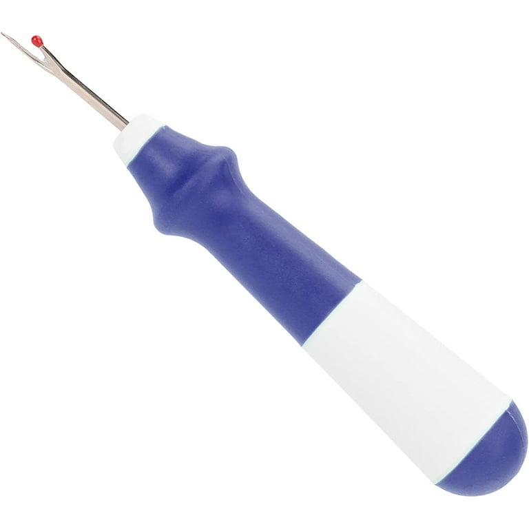 Seam Ripper Tool, 9.5cm / 3.7in Fabric Ease Removal Seam Ripper for Remove  Stitches for Knitting Beginners(Navy Blue)