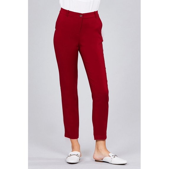 Seam Side Pocket Classic Long Pants