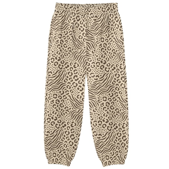Seam Zebra Print Boys Pants Kids Casual Sweatpants Joggers Toddler Sports Pants 3-10 Years