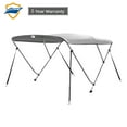 thumbnail image 1 of Seamander 3Bow Bimini Top 6'Lx73-78"W,Gray, 1 of 5