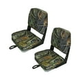 thumbnail image 1 of Seamander Blue Fishing Hunting Comfort Boat Seat, Folding, 2 Count, BS101, 1 of 6