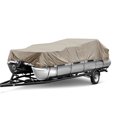 thumbnail image 1 of Seamander Heavy Duty Waterproof Trailerable Pontoon Boat Cover,color Beige, 1 of 3