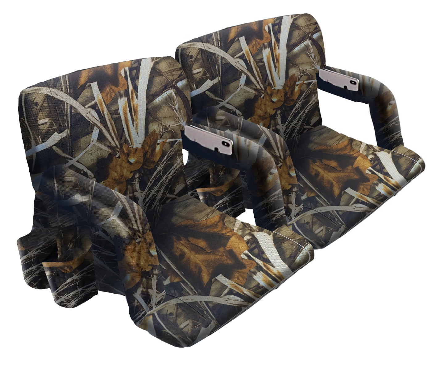 Seamander Large Size Foldable Stadium Seat Chair for Bleacher Padded ...