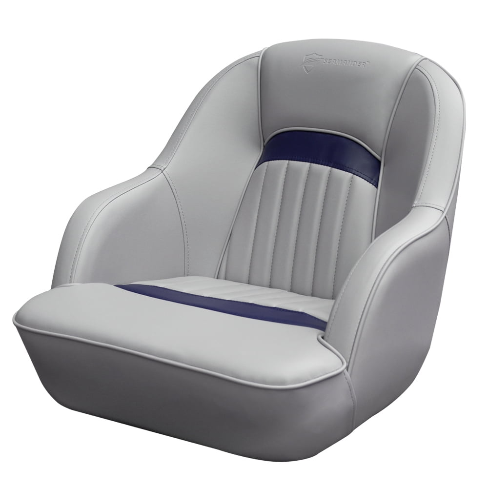 Seamander S1040 Premier Pontoon Furniture Bucket Seat, Marine Blue