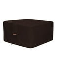 Seamander Waterproof Fire Pit Cover,Square,50"L*50"W*24"H,Brown