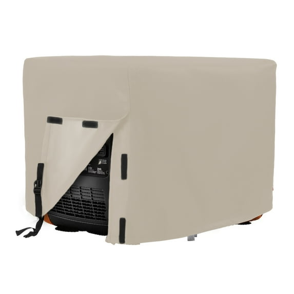 Seamander Waterproof Generator Cover,26“L*20"W*20"H,Tan