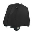 thumbnail image 1 of Seamander Waterproof Golf Cart Cover 2-4 Passenger Dustproof Storage for EZ Go Club Yamaha, Black, 1 of 4