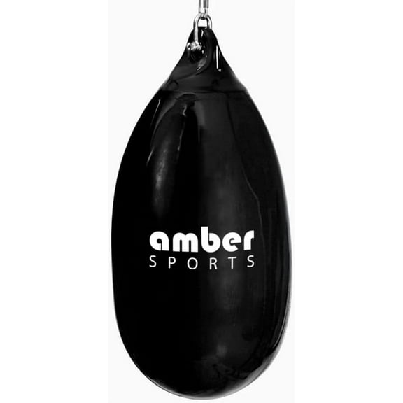Seamless Anti-Leak 110lb Water Punching Heavy Bag for Adults Heavy Duty Boxing Water Bag for MMA & Kickboxing Indoor & Outdoor Use UV Resistant Vinyl Material Easy Assembly Black