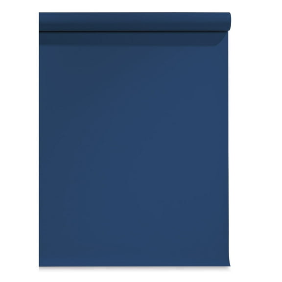 Seamless Background Paper - 53" x 36 ft, Deep Blue