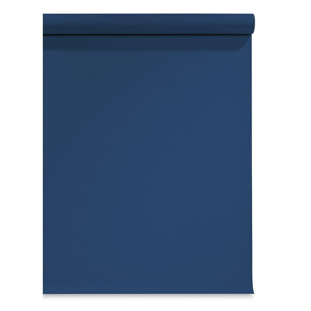 Seamless Background Paper - 53" x 36 ft, Deep Blue