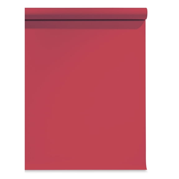 Seamless Background Paper - 53" x 36 ft, Scarlet