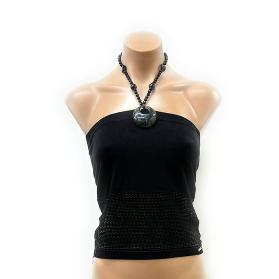 Seamless Bandeau TubeTop with matching Neckless