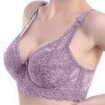 thumbnail image 1 of Seamless Bra For Women Push-Up Bralette Solid Hot Pink 36B, 1 of 3