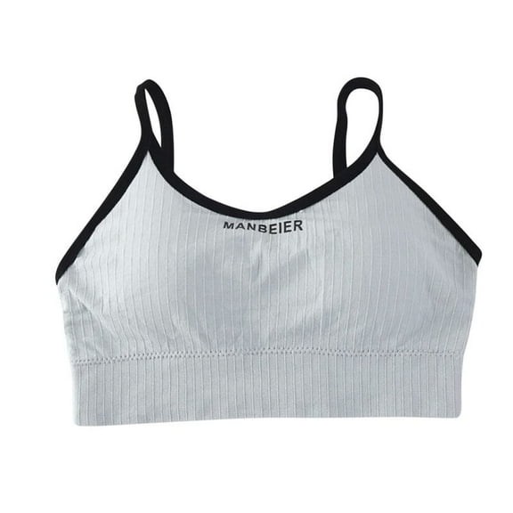 Seamless Bra Stretch Nylon Bralette Crop Top Bras Women Girls Underwear Lightweight Sports Vest