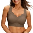 thumbnail image 1 of Seamless Bra for Women, Wireless No Underwire Lifting Support, Back Smoothing Full Coverage Bra for Everyday, Lounge, Sleep, 1 of 6