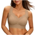 thumbnail image 1 of Seamless Bra for Women, Wireless No Underwire Lifting Support, Back Smoothing Full Coverage Bra for Everyday, Lounge, Sleep, 1 of 6