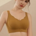 thumbnail image 1 of Seamless Bralettes V Neck Wireless Bras for Women Push Up Bra Everyday Basic Sleeping Bras Tshirt Bra, 1 of 9